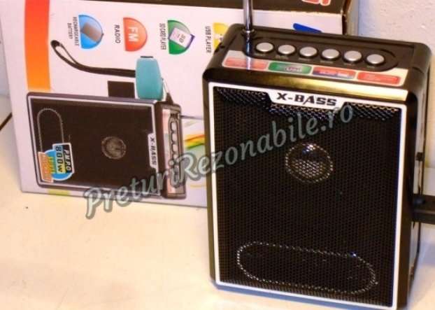 Radio cu boxa si MP3